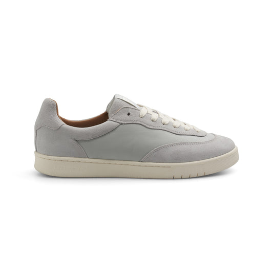CM001 Suede/Leather Lo (Light Grey/White)