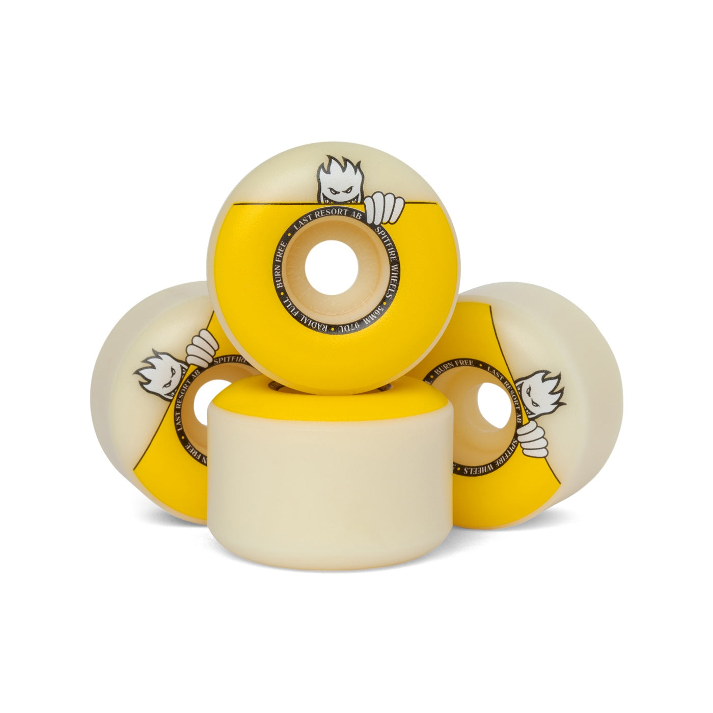 LRAB Spitfire Formula Four Radial Full 56mm 97DU (Yellow)