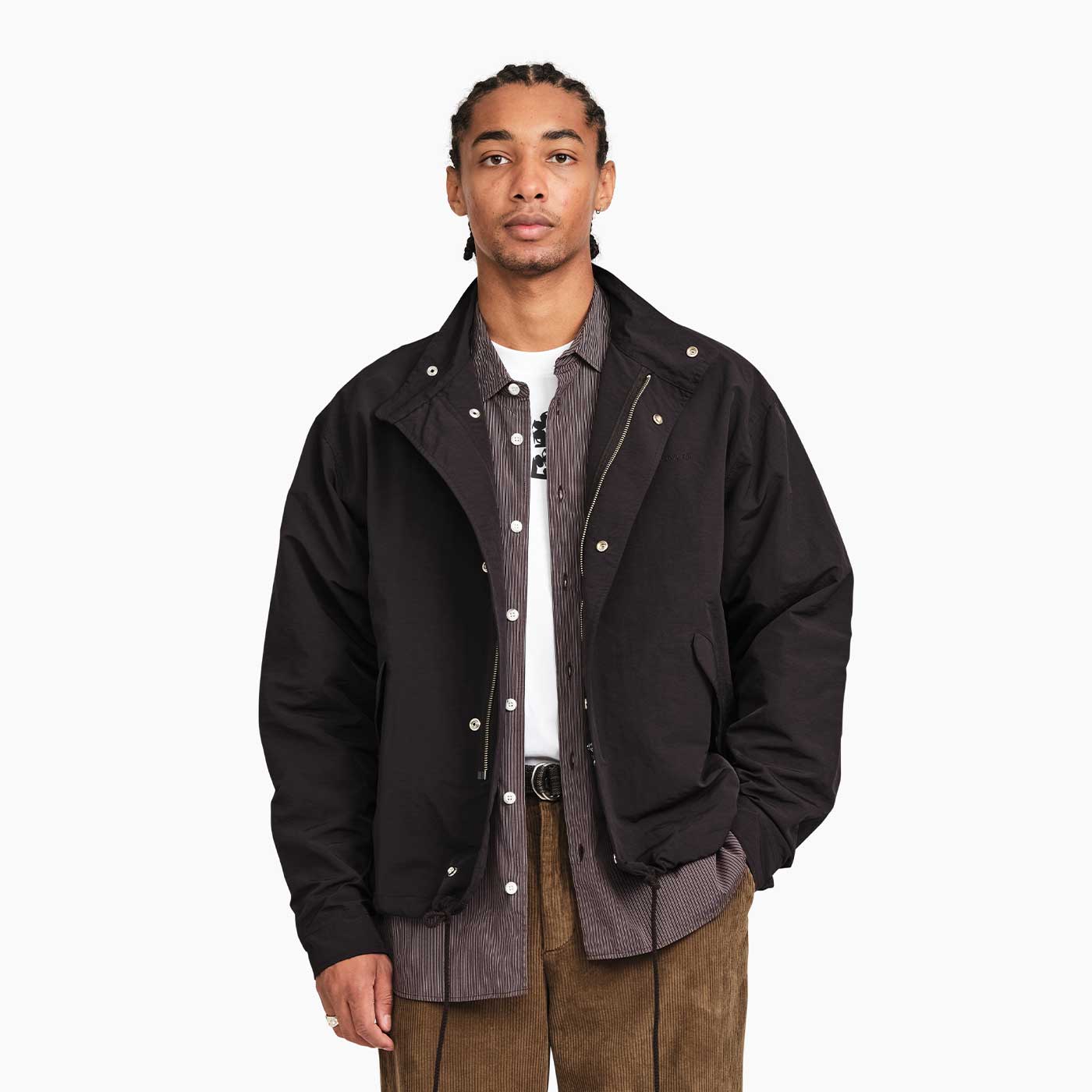 Cropped Parka (Black) – Last Resort USA