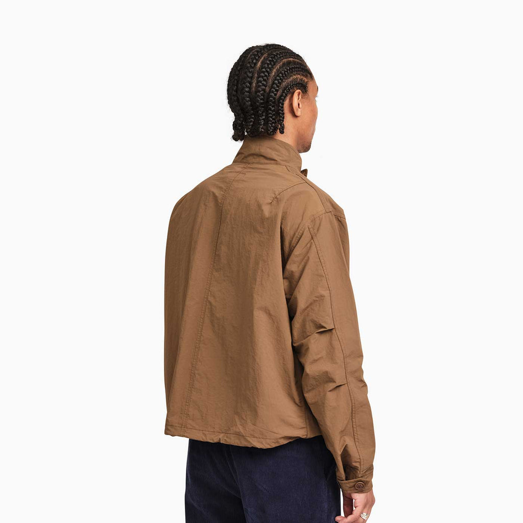 Cropped Parka (Brown Khaki)