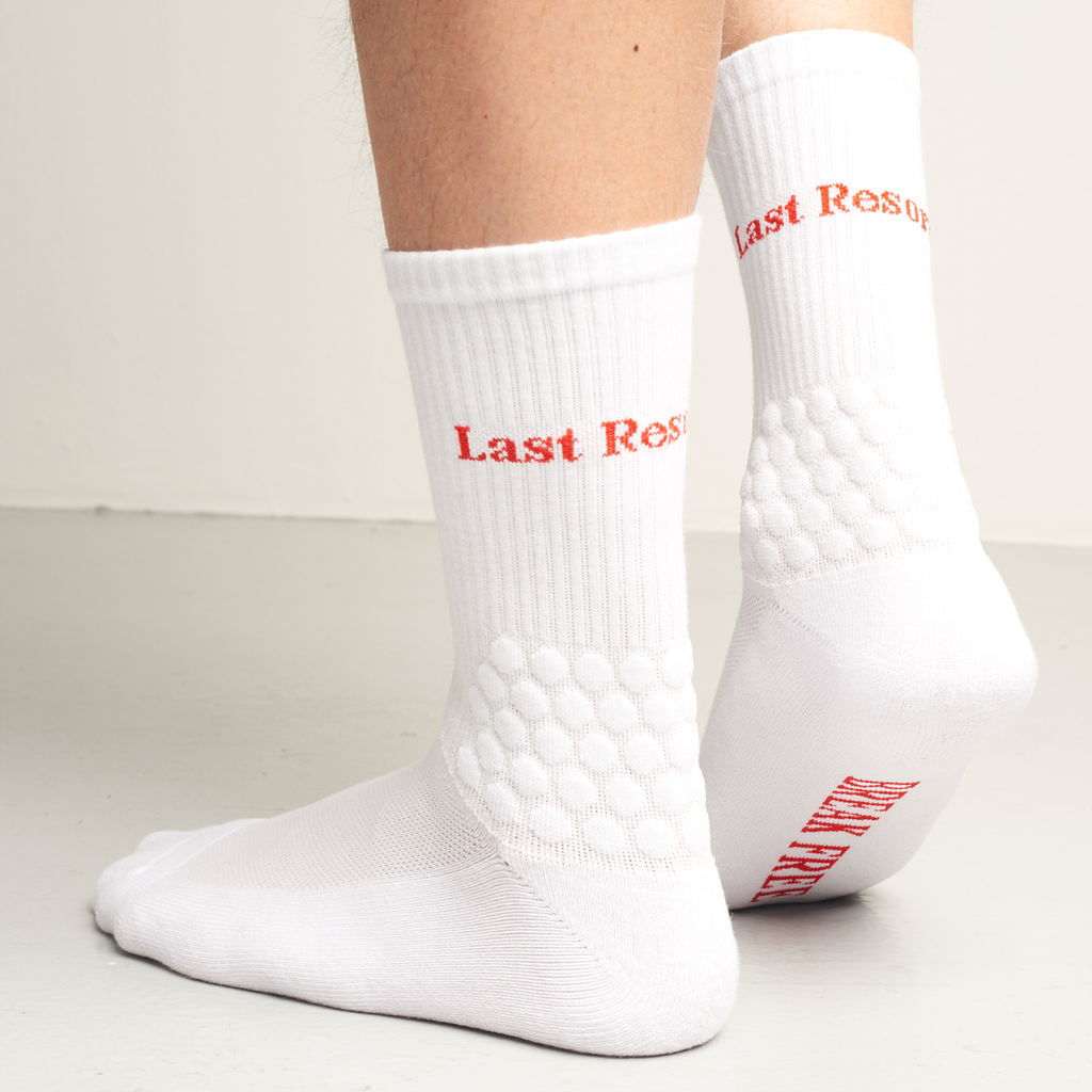 Right Angle Bubble Socks - 1 Pack (White)