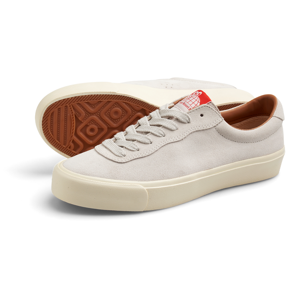 VM001-Lo Suede (White/White)