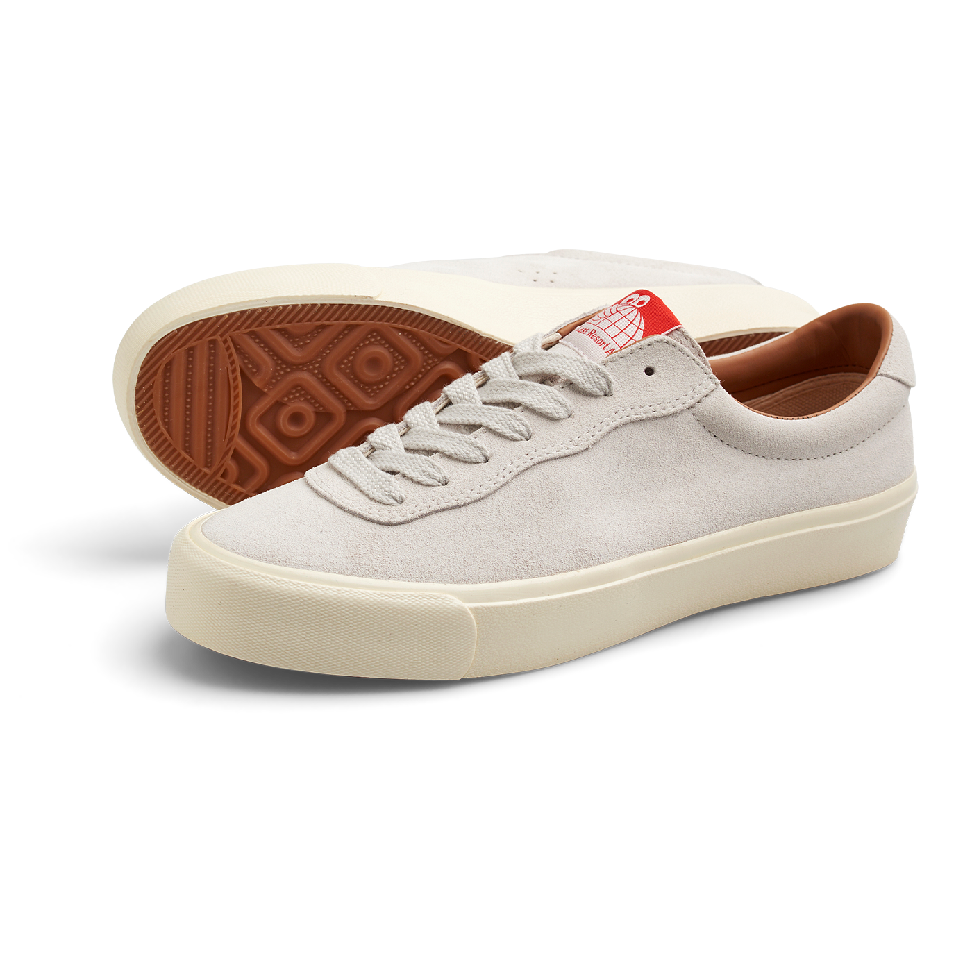 VM001-Lo Suede (White/White)