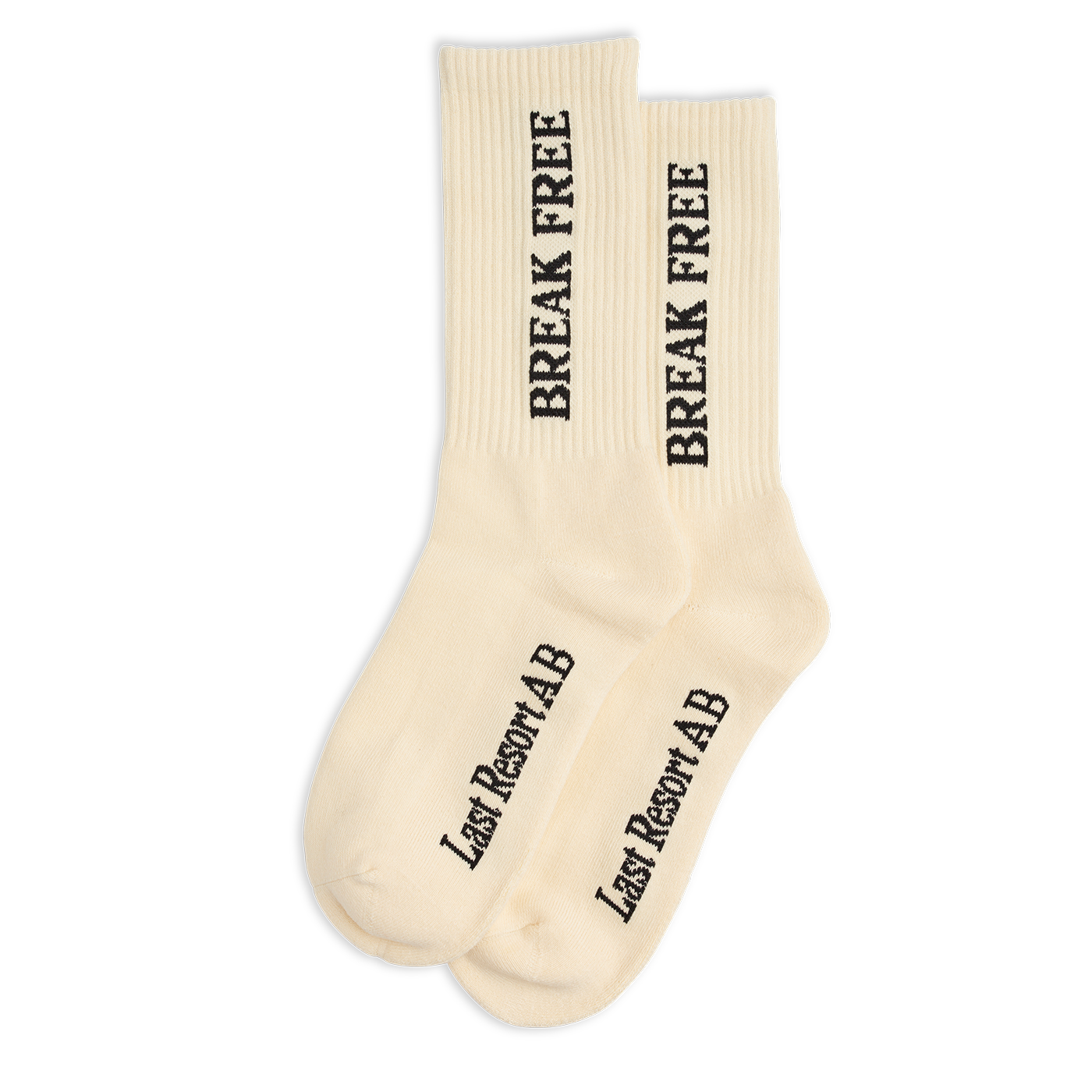 Break Free Socks (Cream White)