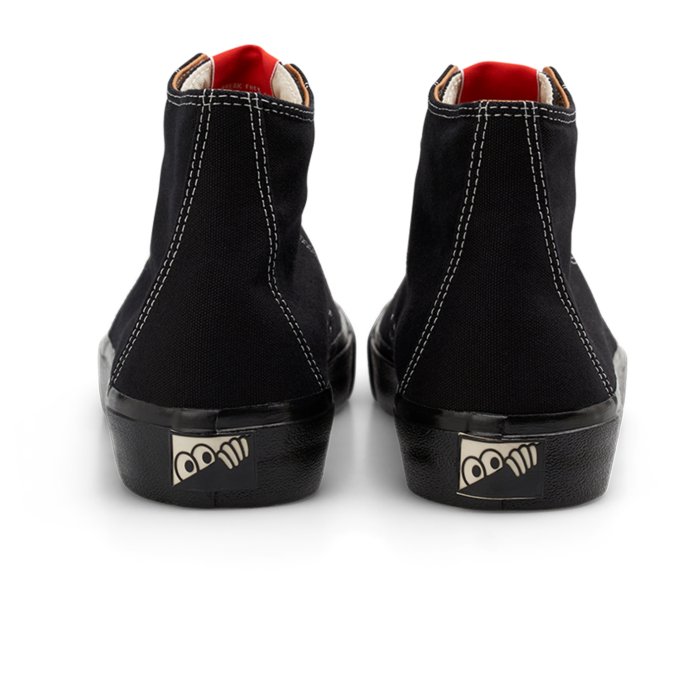 VM003-Hi Canvas (Black/Black/White) CO