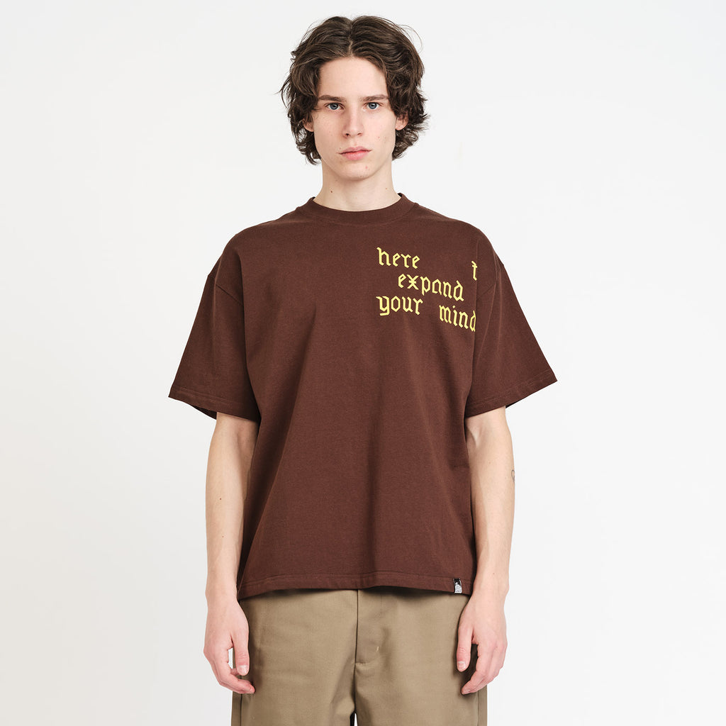 SS Tee - Peace Hands (Brown)