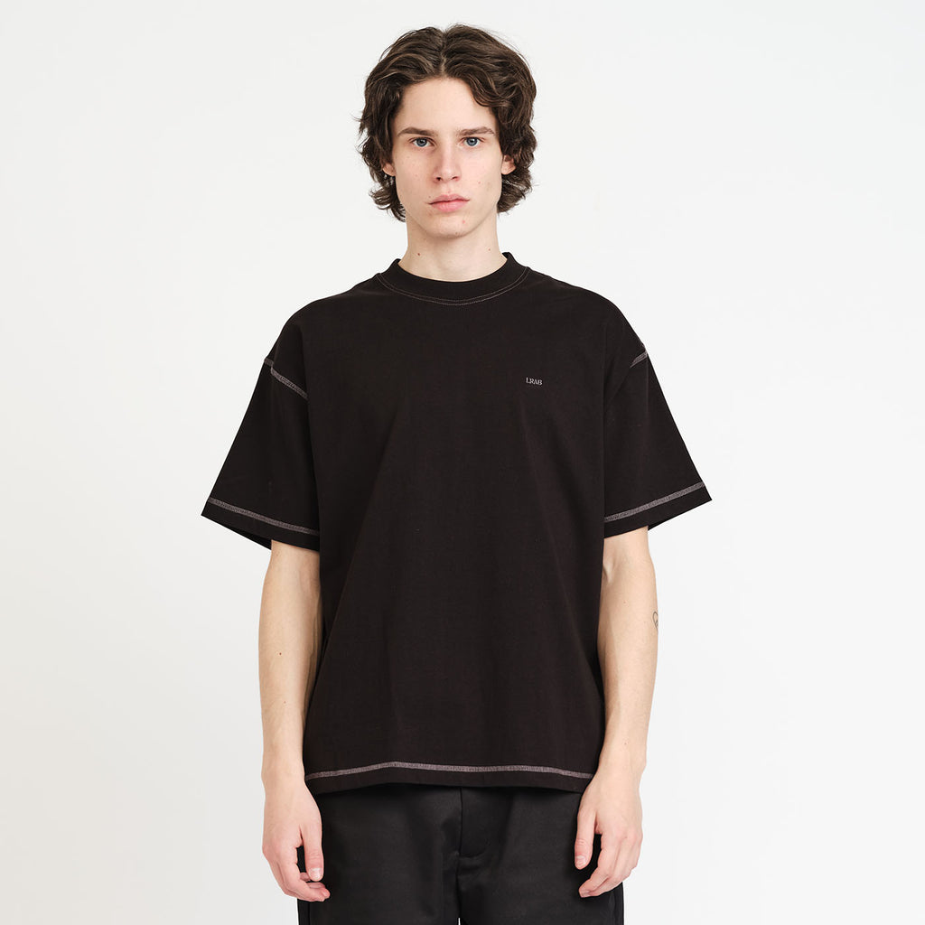 SS Tee - LRAB Flatlock (Black)