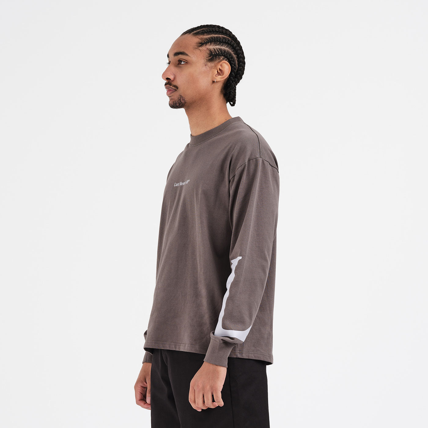 LR LS Tee (Asphalt Grey)