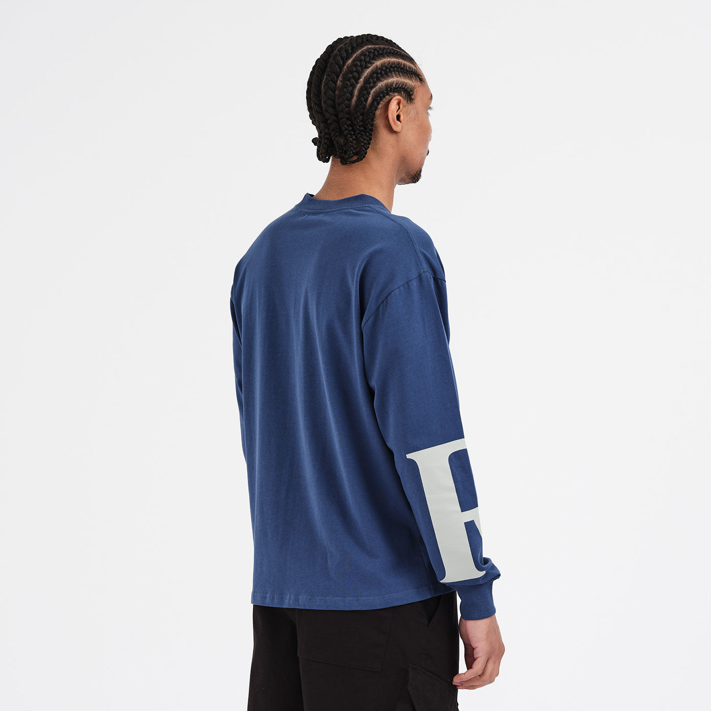 LR LS Tee (Mid Blue)