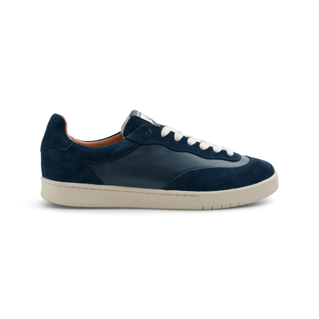 CM001 Suede/Leather (Navy/White)