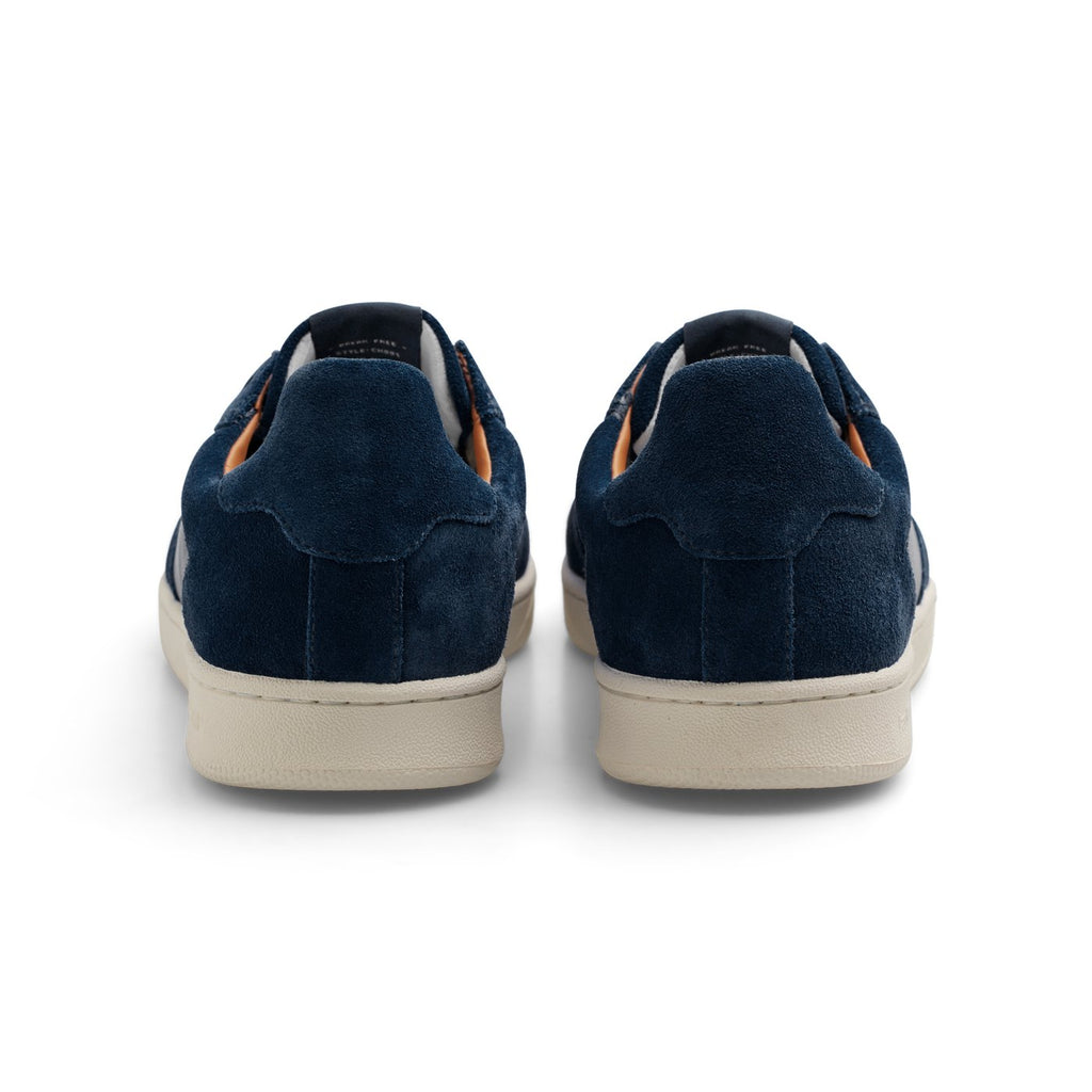 CM001 Suede/Leather (Navy/White)