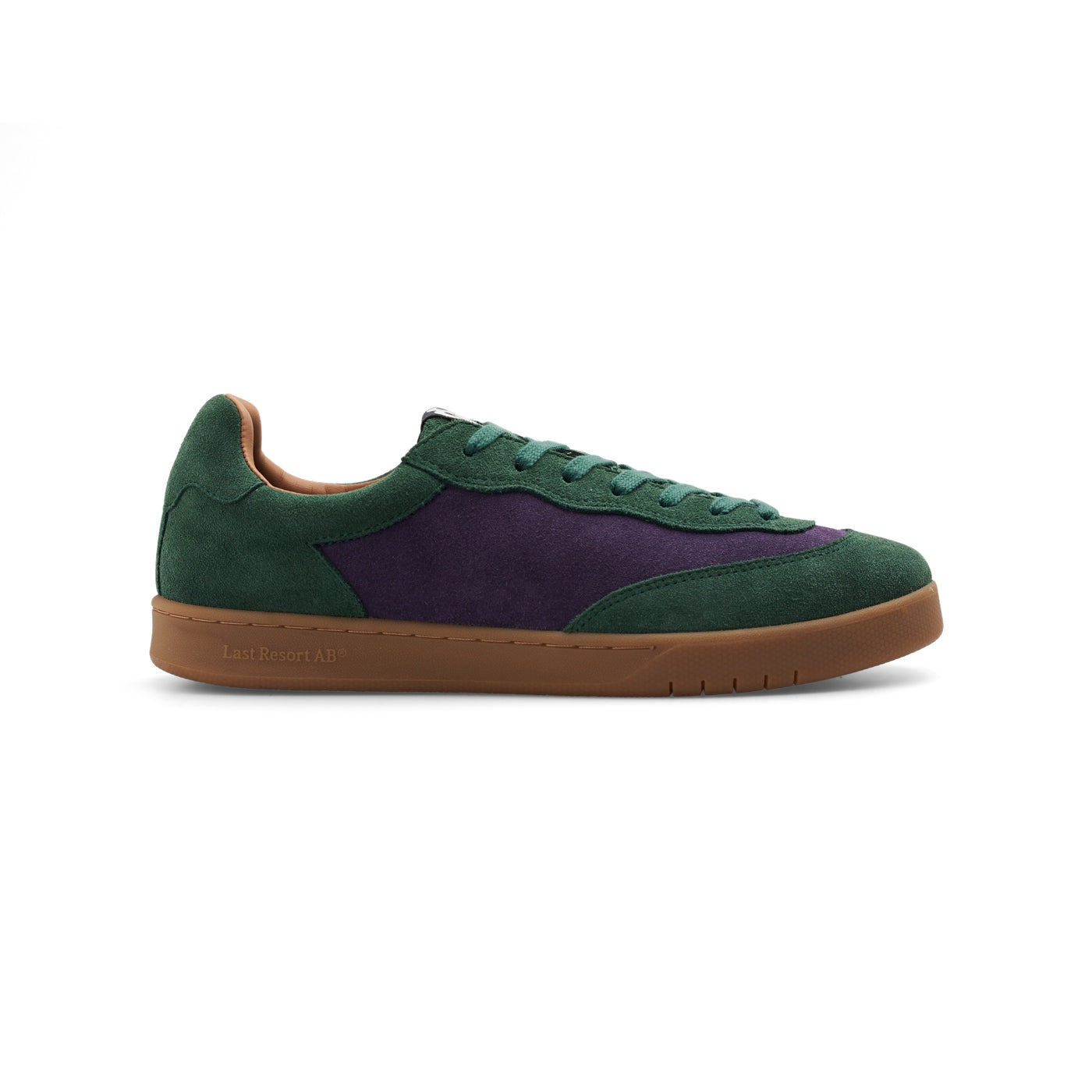 CM001-Lo Suede (Elm Green/Loganberrry/Gum)