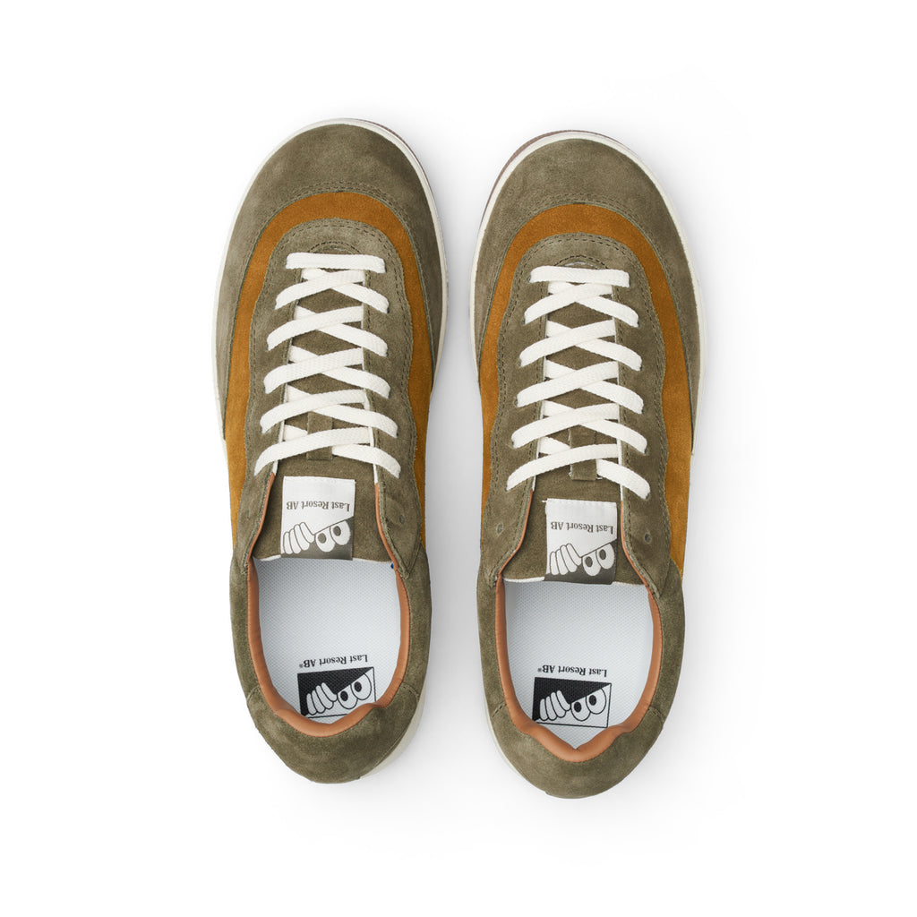 CM001 Suede (New Olive/Golden Brown/White/Gum)