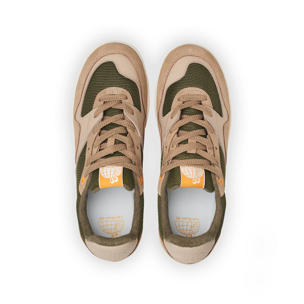 CM002-Lo Suede/Mesh/Leather (Tactile Green/White)