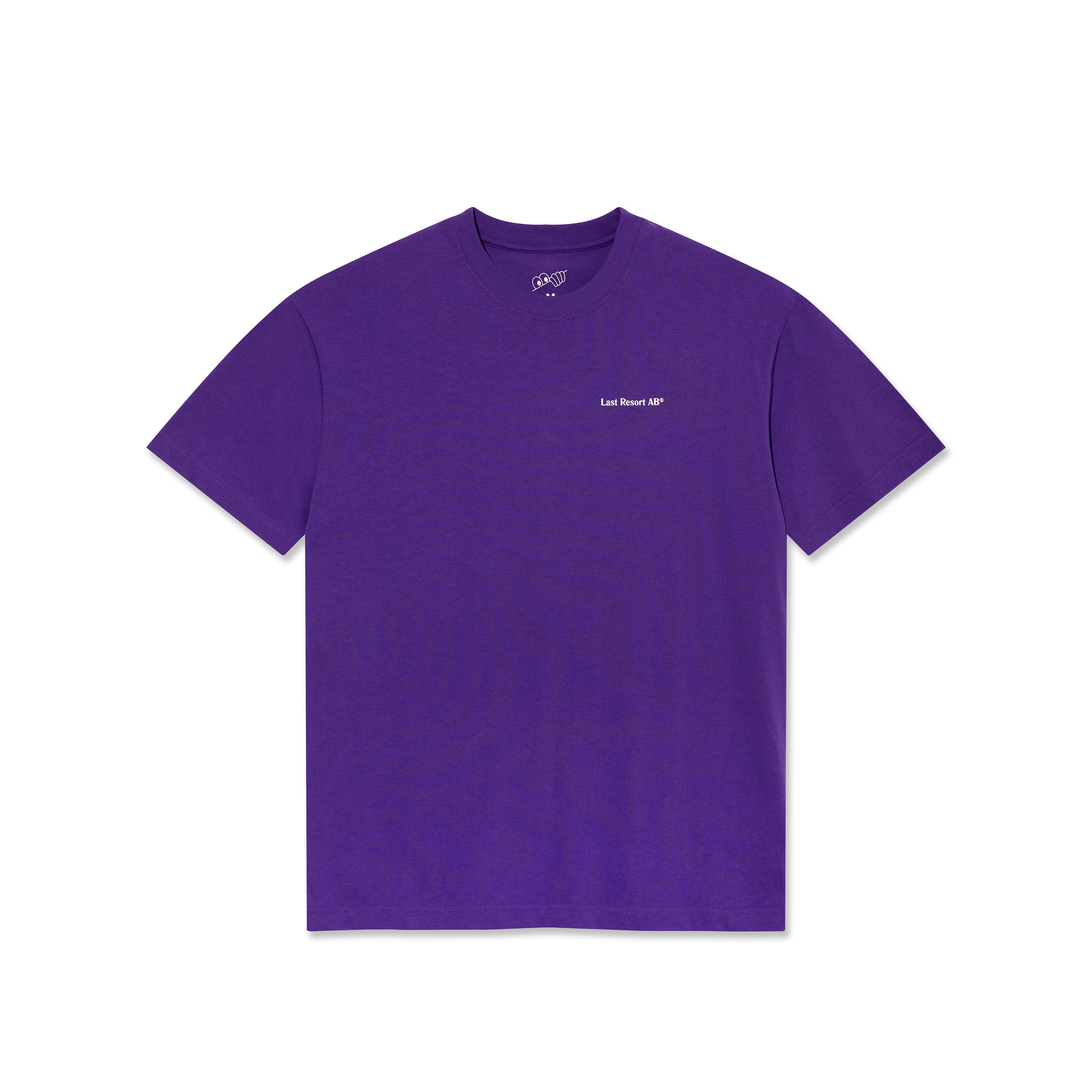 Atlas Monogram SS Tee (Heliotrope/White)