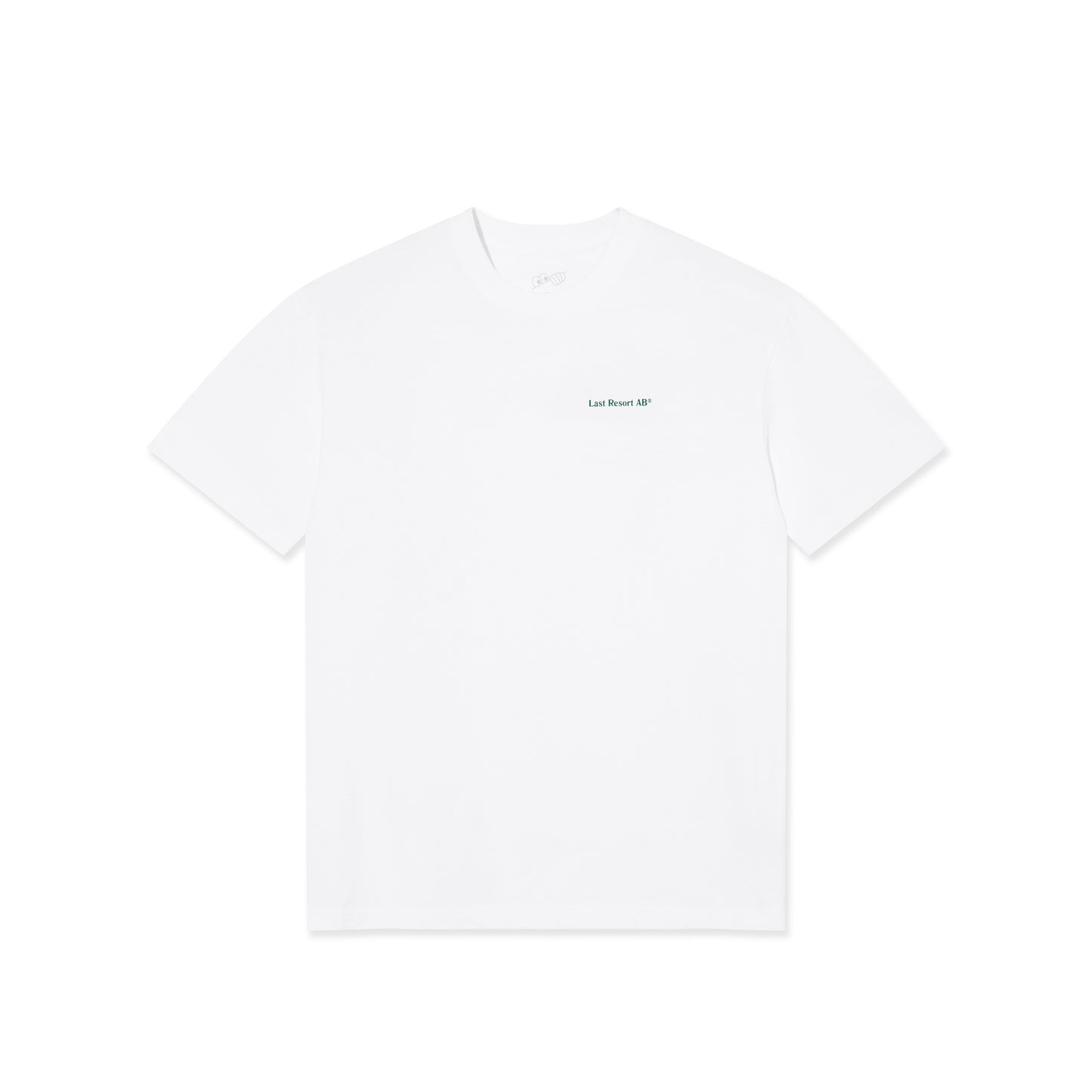 Atlas Monogram SS Tee (White/Kelly Green)