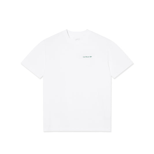 Atlas Monogram SS Tee (White/Kelly Green)