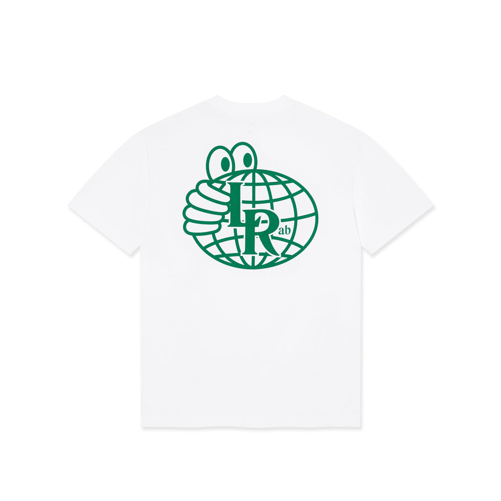 Atlas Monogram SS Tee (White/Kelly Green)