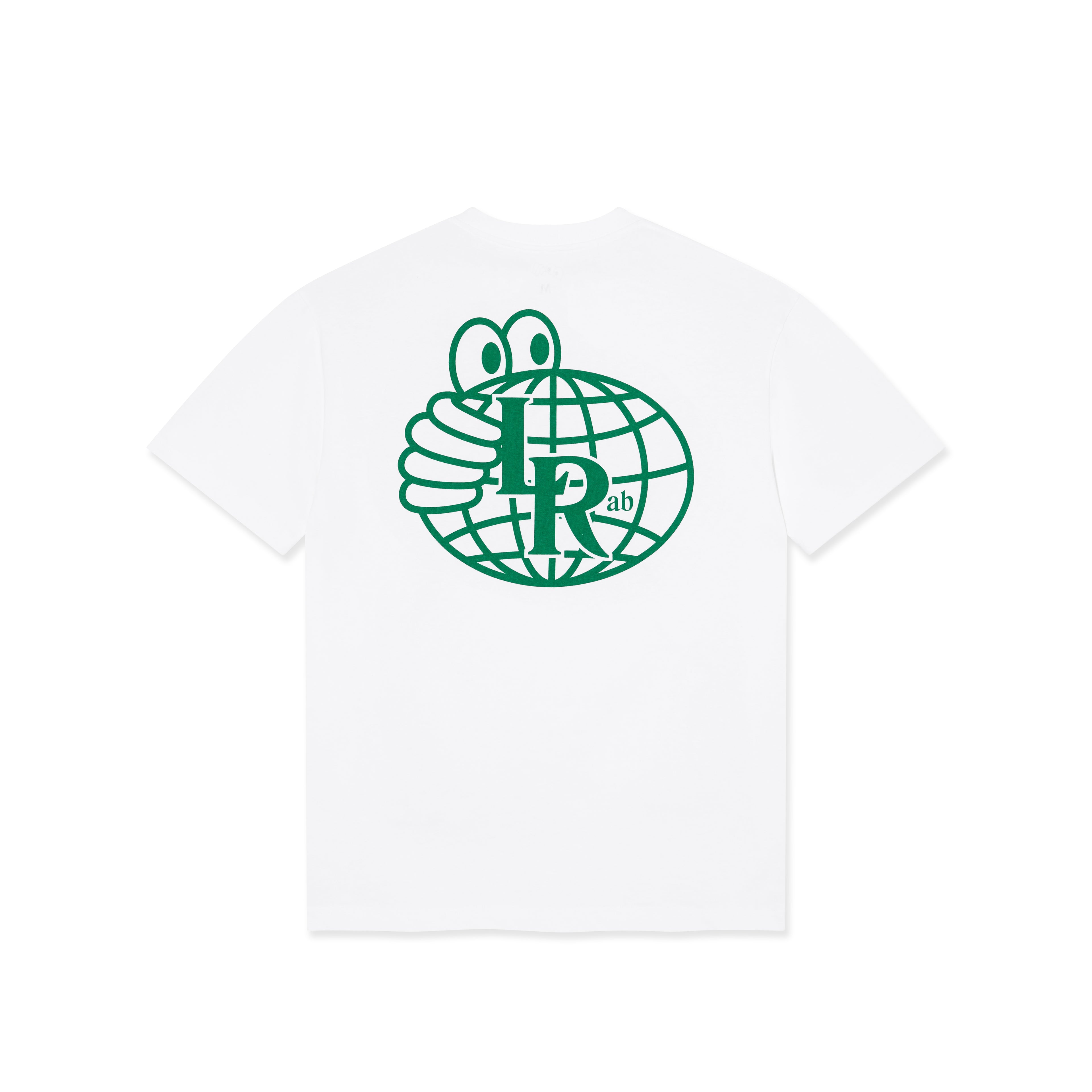 Atlas Monogram SS Tee (White/Kelly Green)