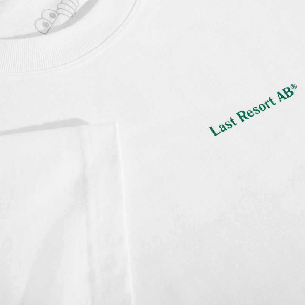 Atlas Monogram SS Tee (White/Kelly Green)