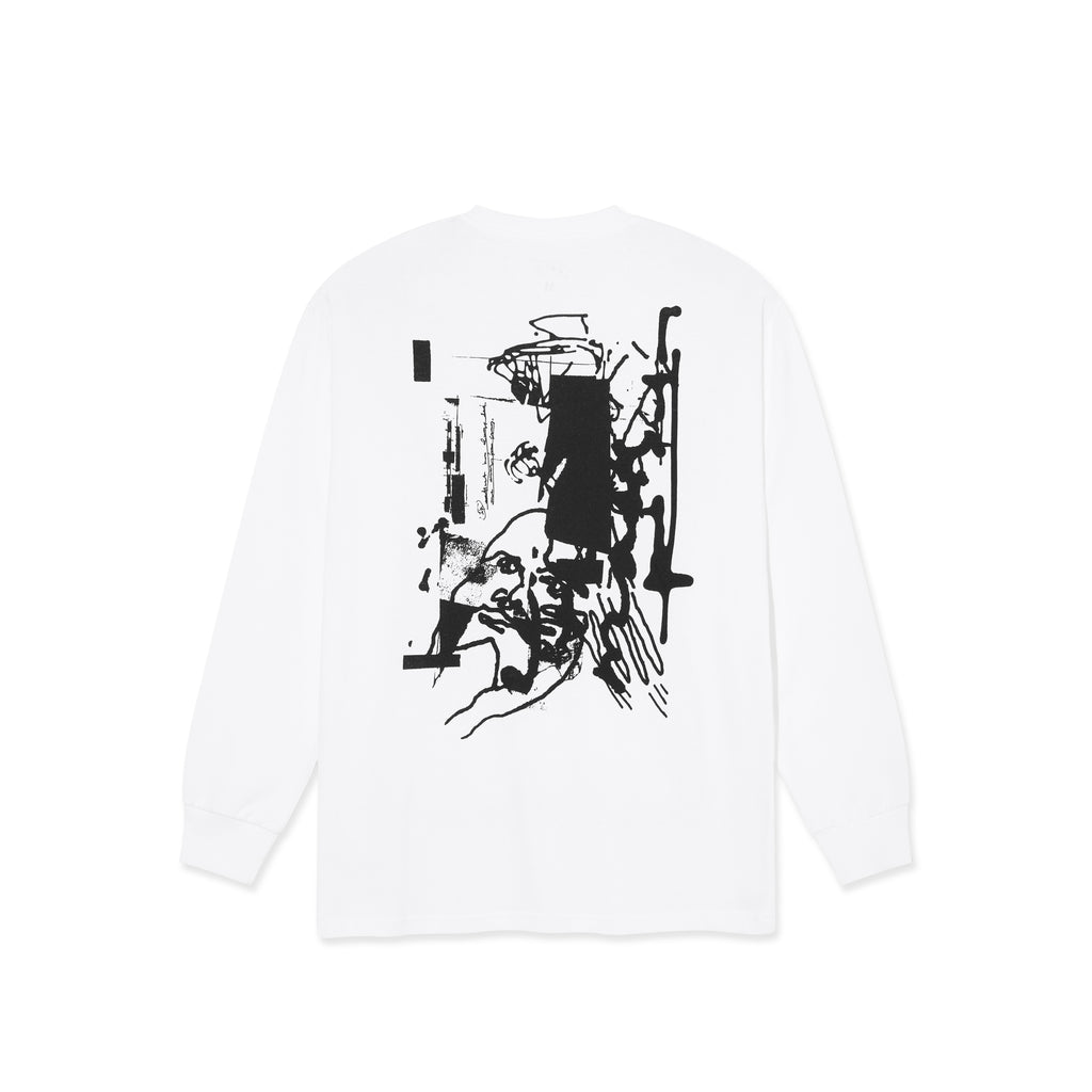 Brain Freeze LS Tee (White)