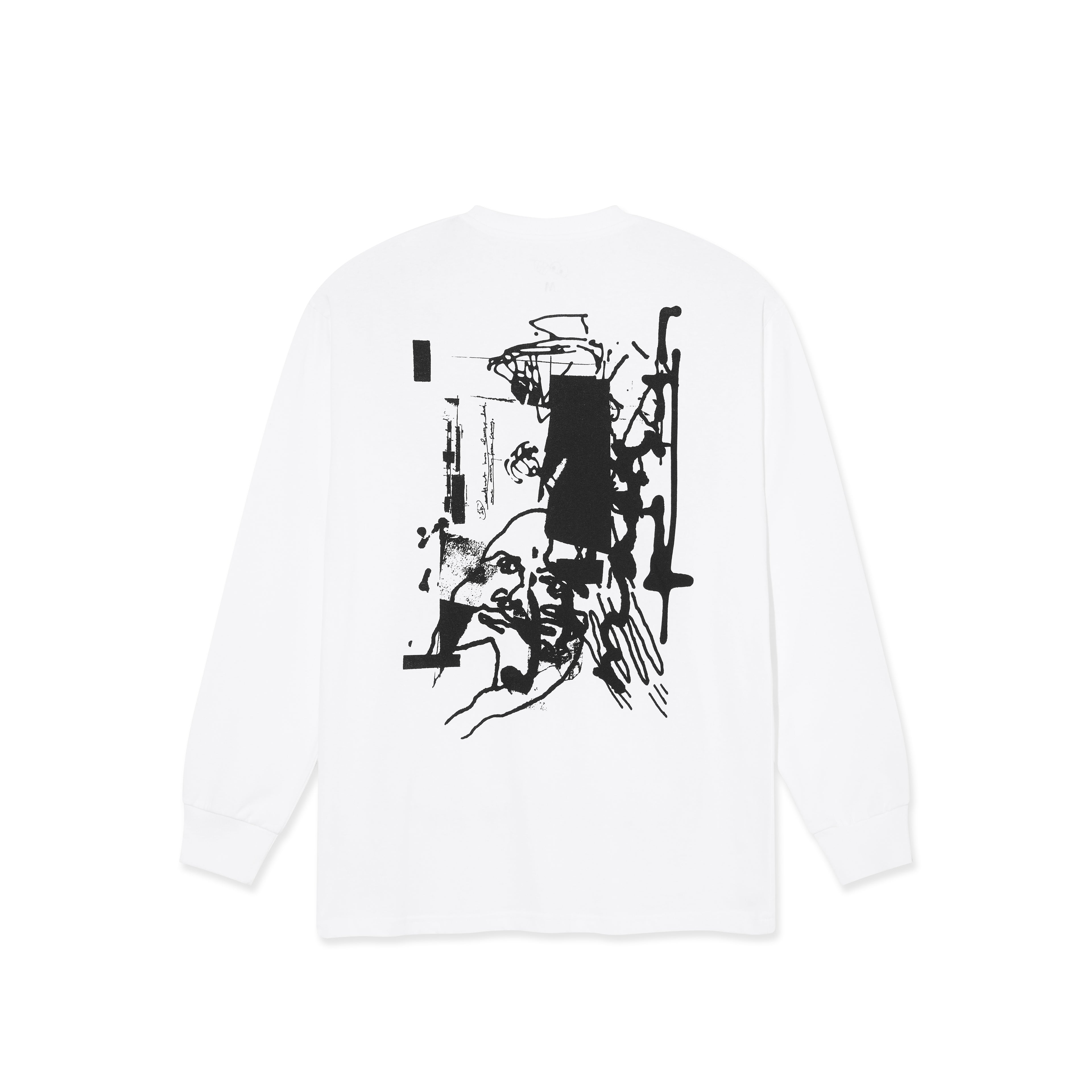 Brain Freeze LS Tee (White)