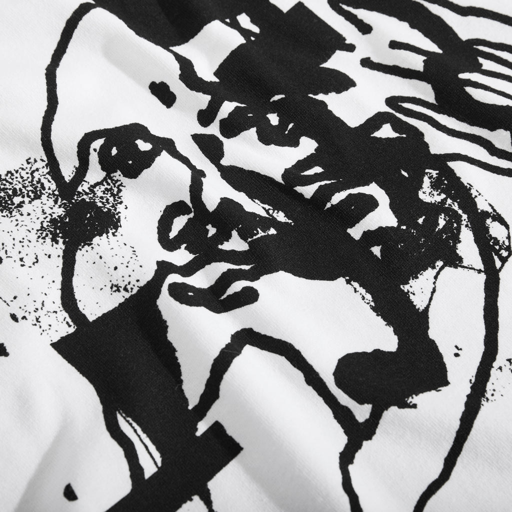 Brain Freeze LS Tee (White)