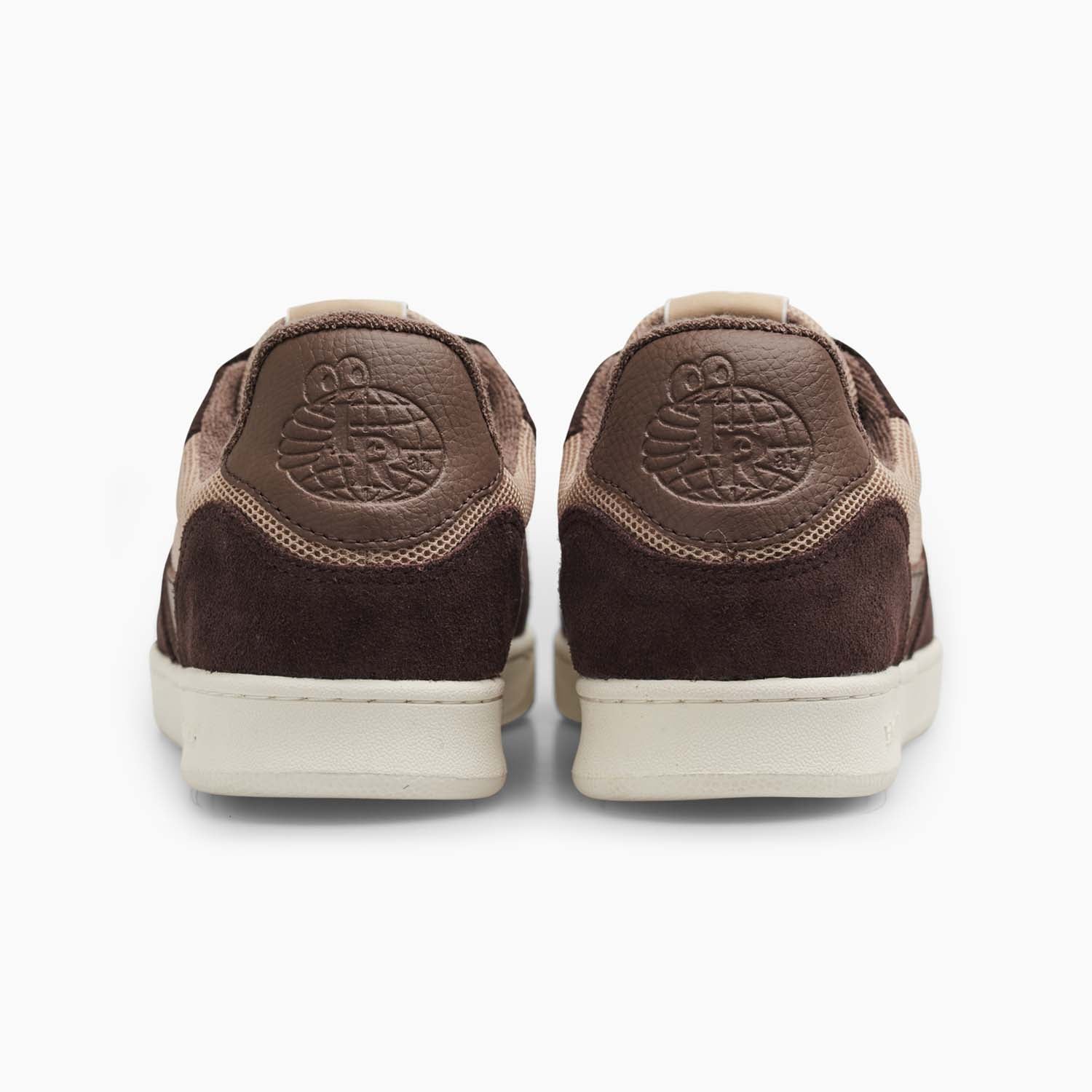 CM002-Lo Suede/Leather/Mesh (Pine Cone/White)