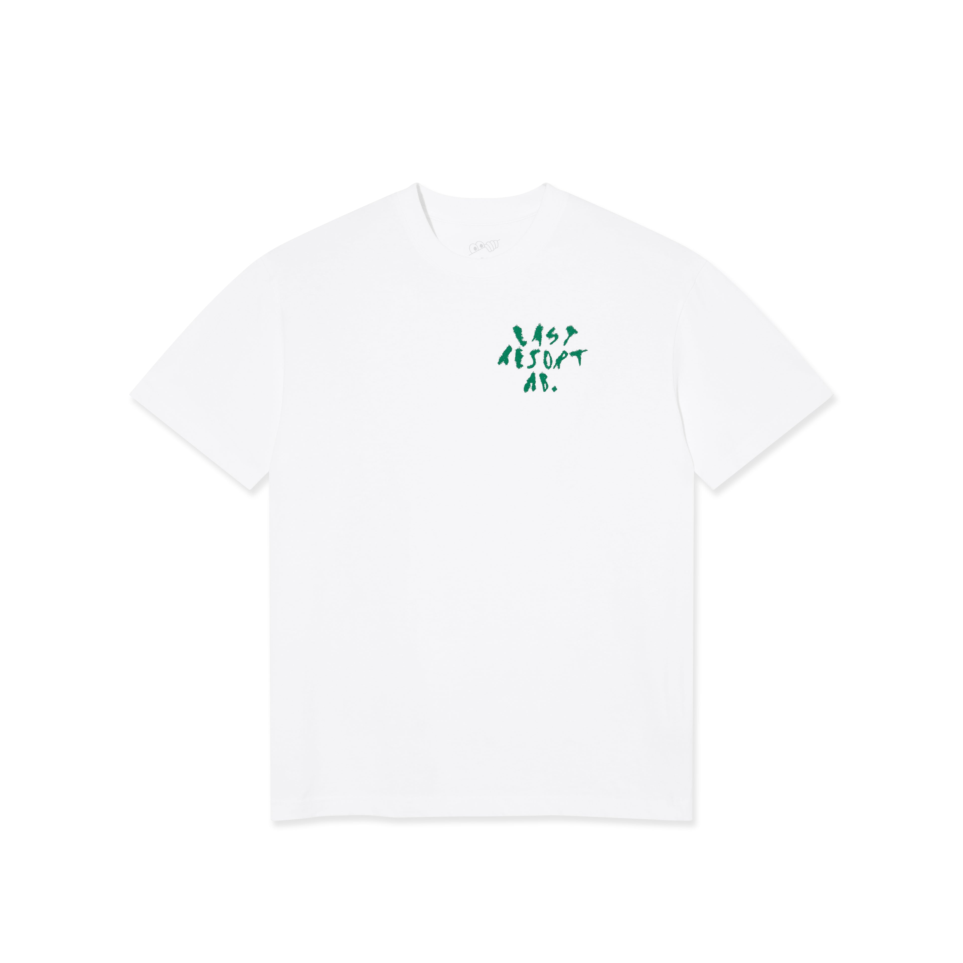 LRAB Art SS Tee (White/Kelly Green)