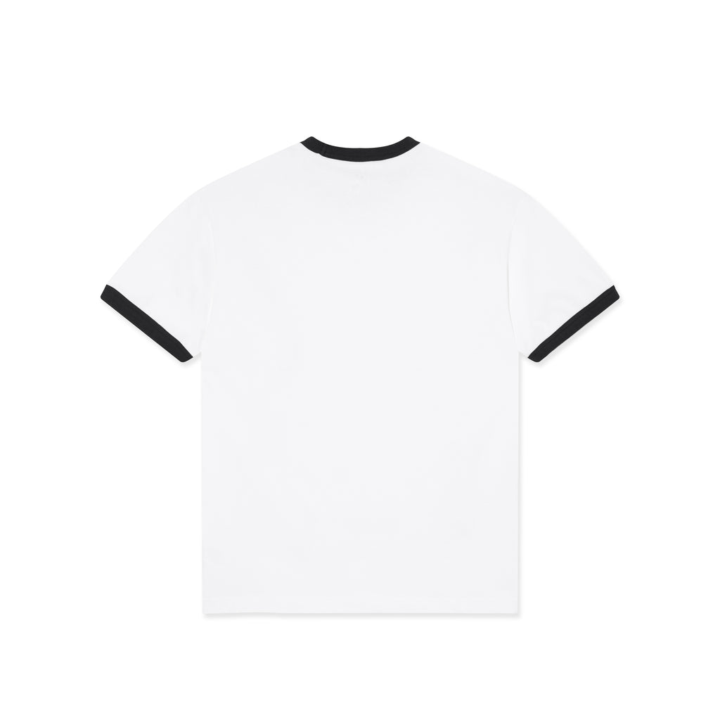 Signature Ringer SS Tee (White/Black)