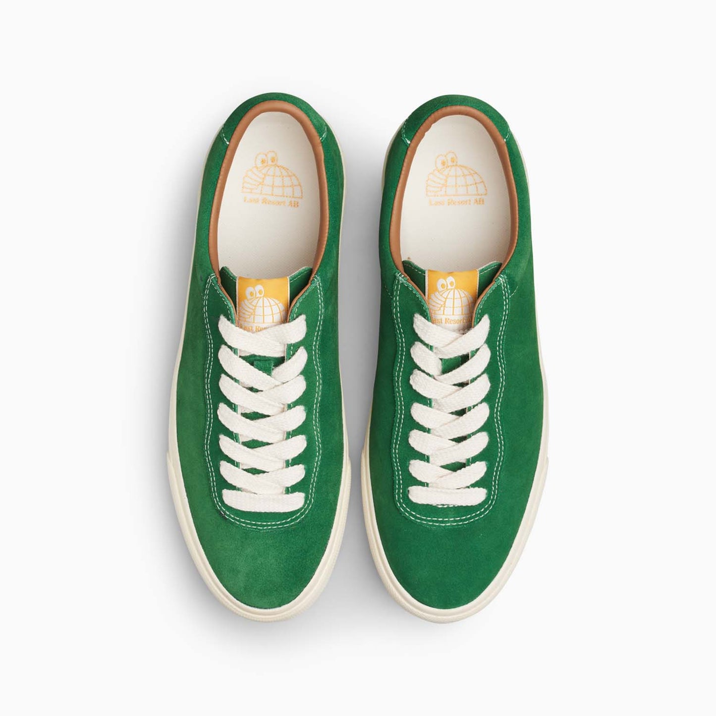 VM001-Lo Suede (Kelly Green/White)