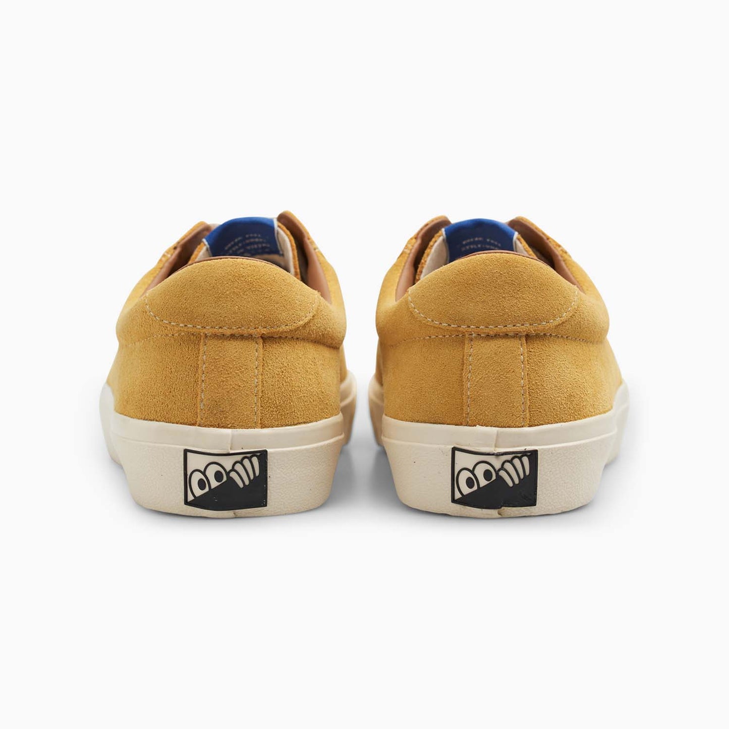 VM001-Lo Suede (Mustard Yellow/White)