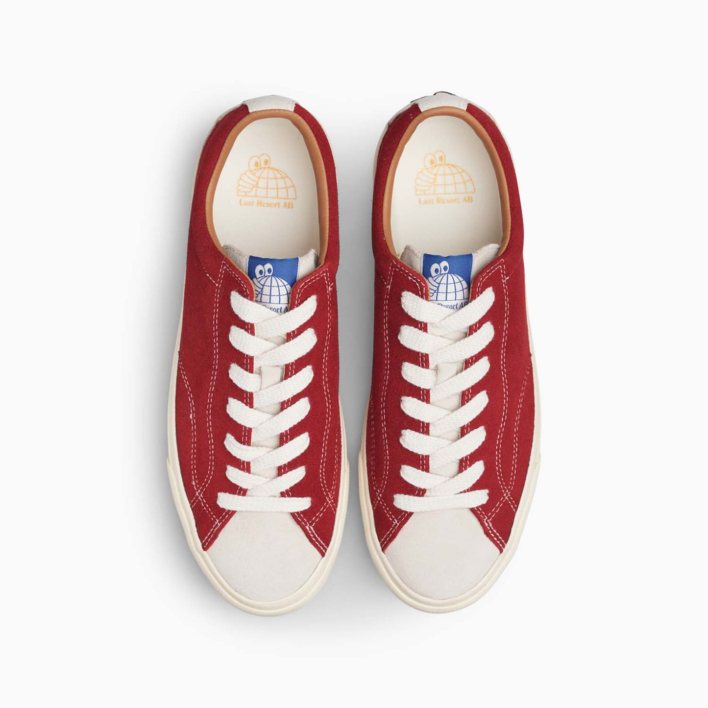 VM003-Lo Suede Duo (Old Red/White)