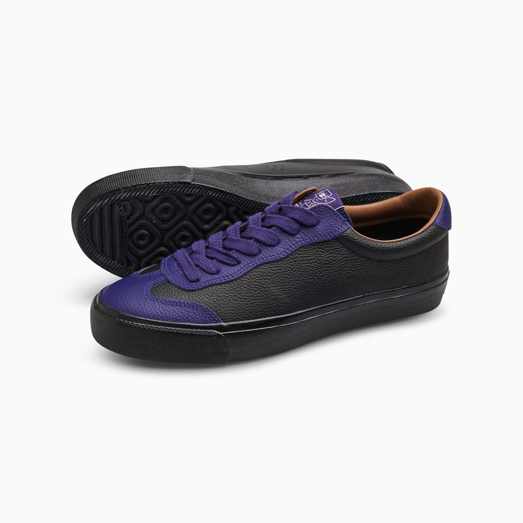 VM004-Milic Leather (Black-Heliotrope/Black)