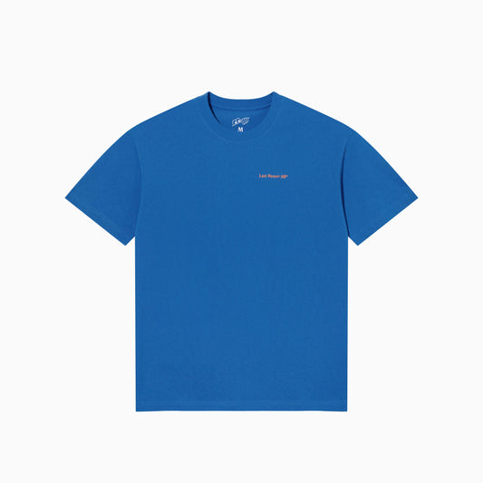 Atlas Monogram Tee (Royal Blue/Sunset Orange)