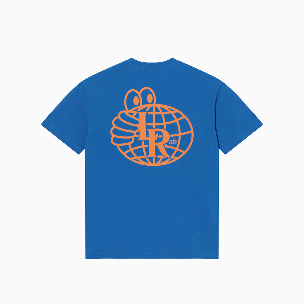 Atlas Monogram Tee (Royal Blue/Sunset Orange)