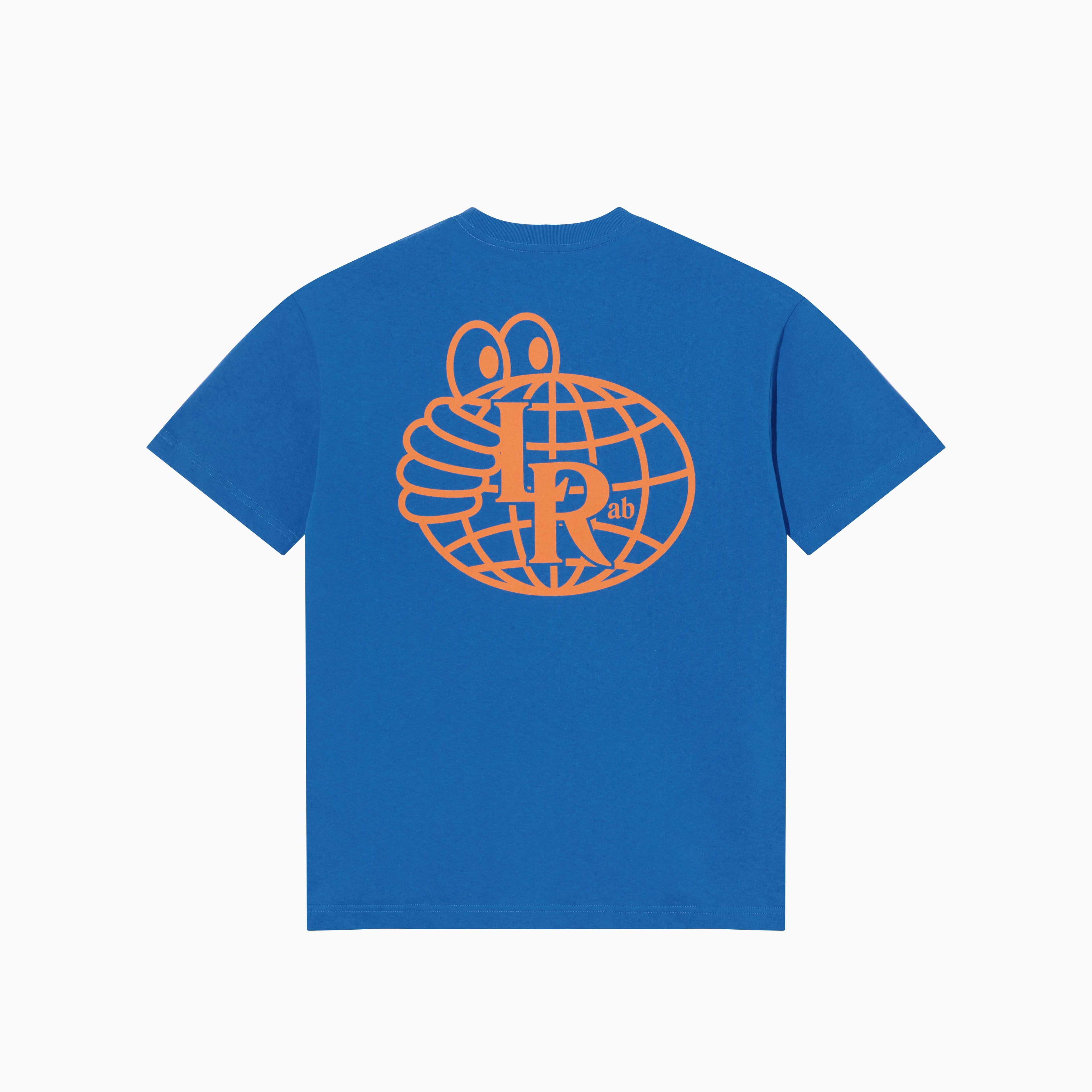 Atlas Monogram Tee (Royal Blue/Sunset Orange)
