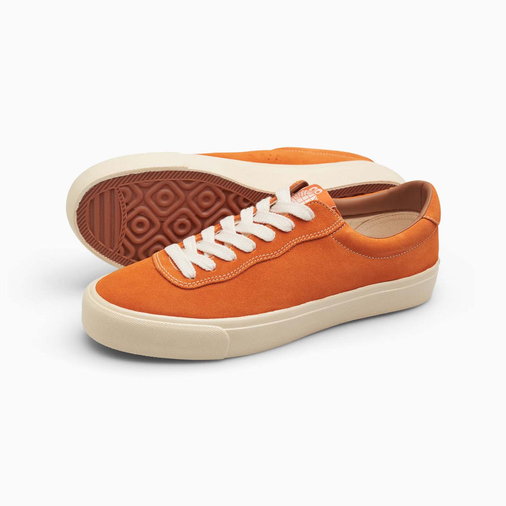 VM001-Lo Suede  (Sunset Orange/White)