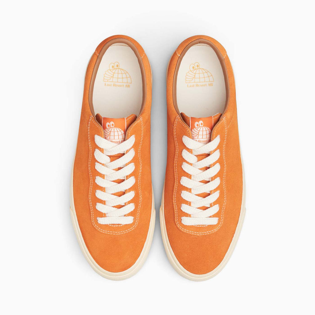 VM001-Lo Suede  (Sunset Orange/White)