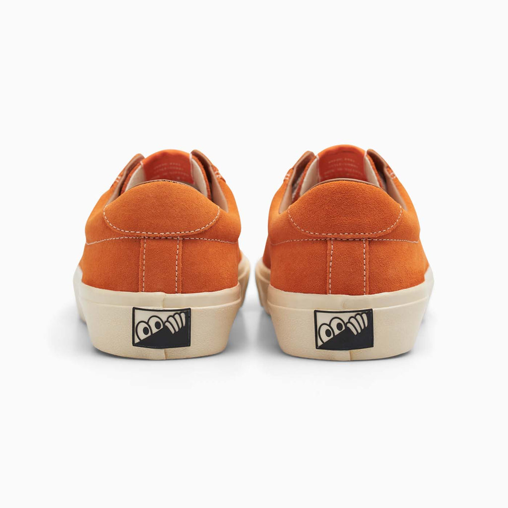 VM001-Lo Suede  (Sunset Orange/White)