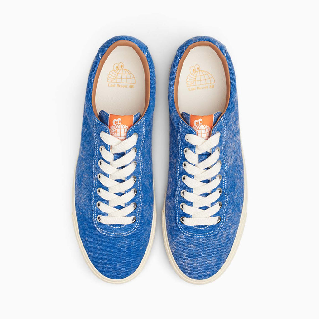 VM001-Lo Canvas (Washed Royal Blue/White)