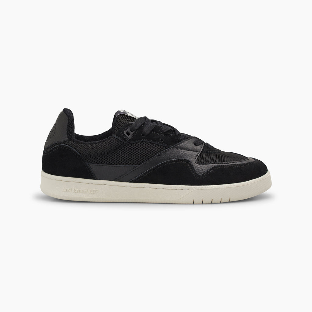 CM002-Lo Suede/Leather/Mesh (Black/White)