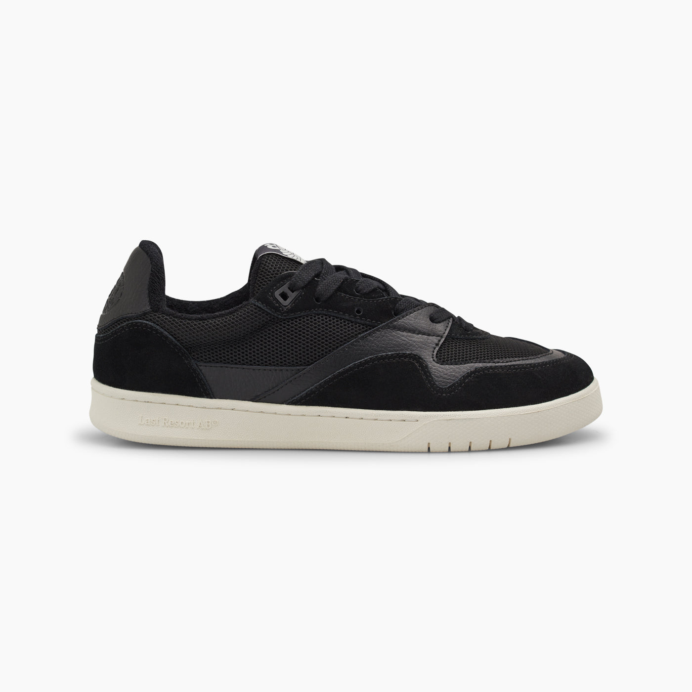 CM002-Lo Suede/Leather/Mesh (Black/White)