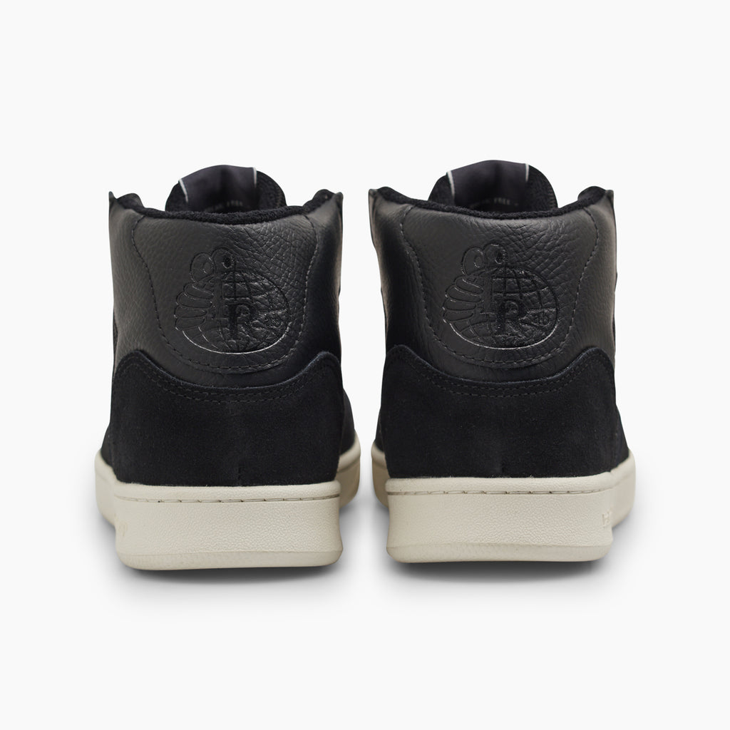 CM002-MID Suede/Leather/Mesh (Black/White)