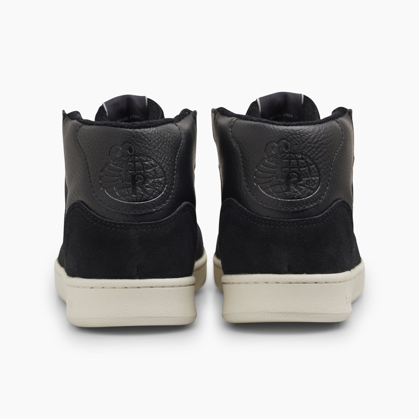 CM002-MID Suede/Leather/Mesh (Black/White)