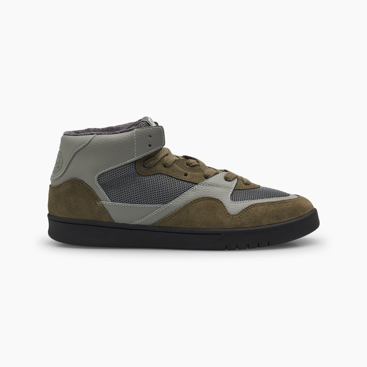 CM002-MID Suede/Leather/Mesh (Olive Grey/Black)