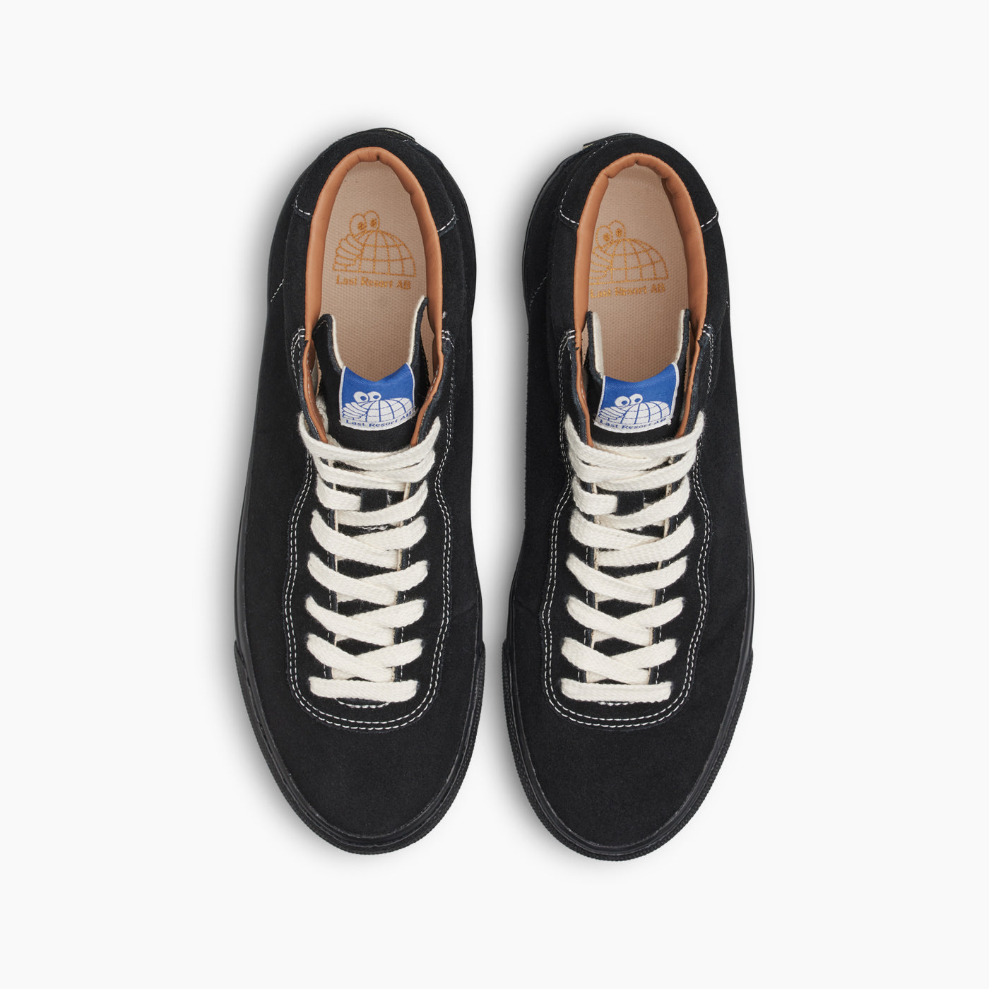 VM001-Hi Suede (Black/White/Black)