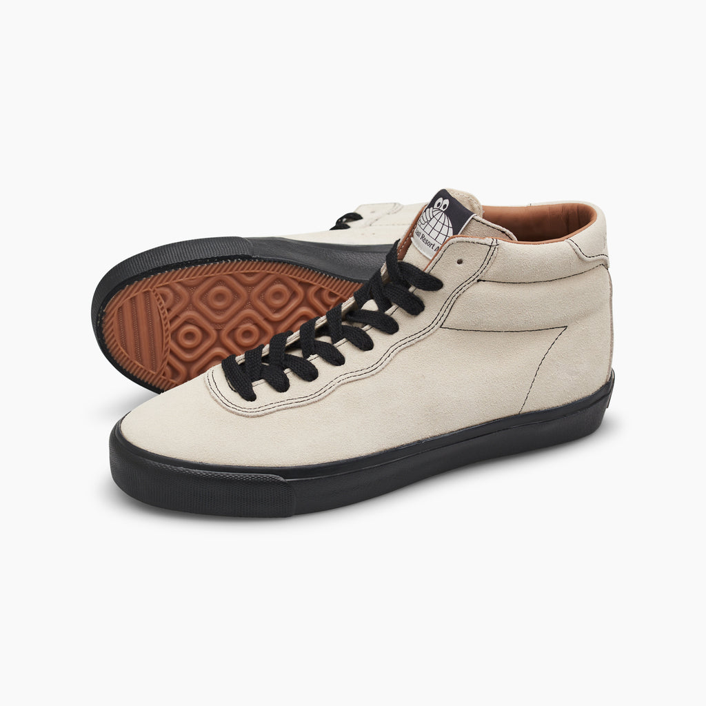 VM001-Hi Suede (White/Black/Black)