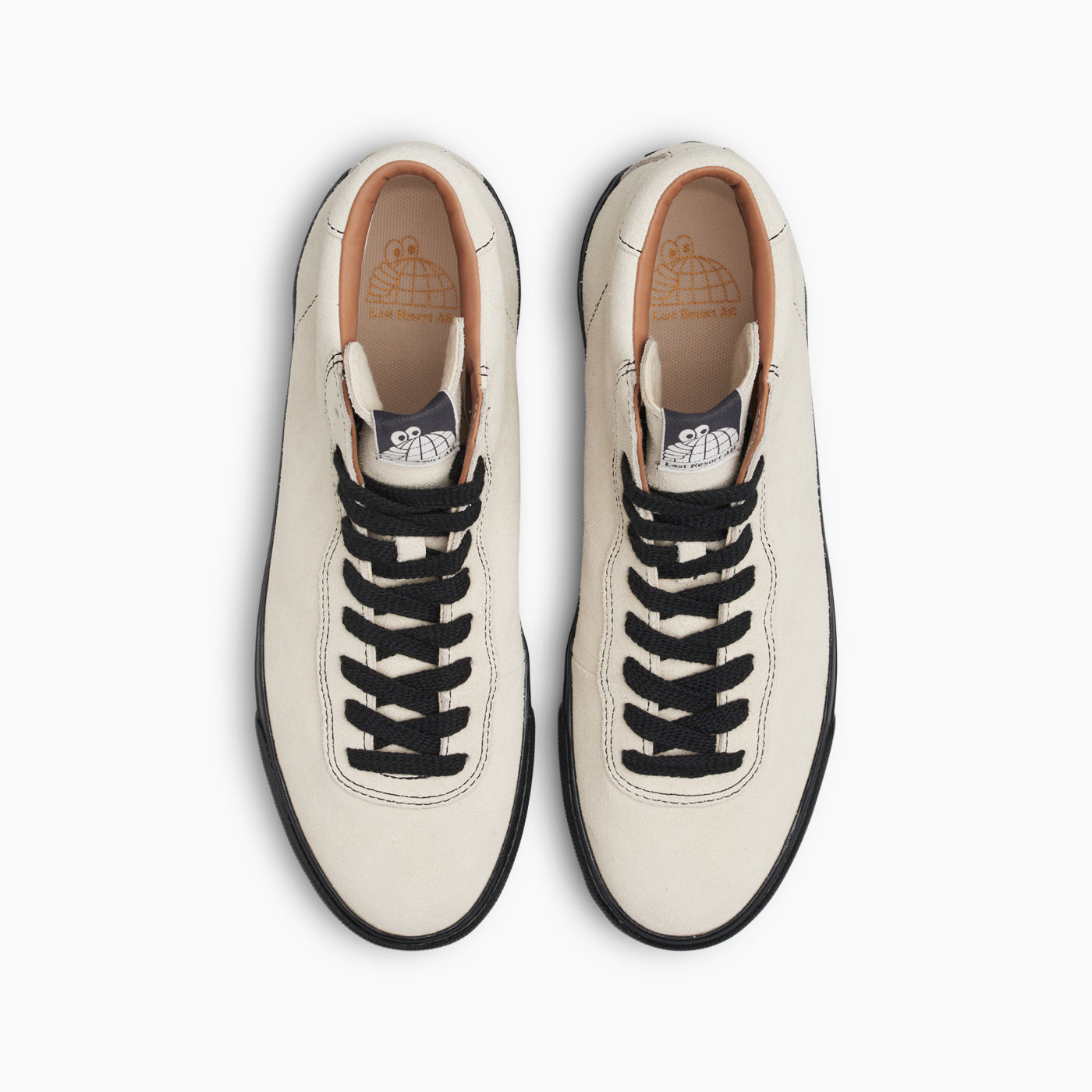 VM001-Hi Suede (White/Black/Black)