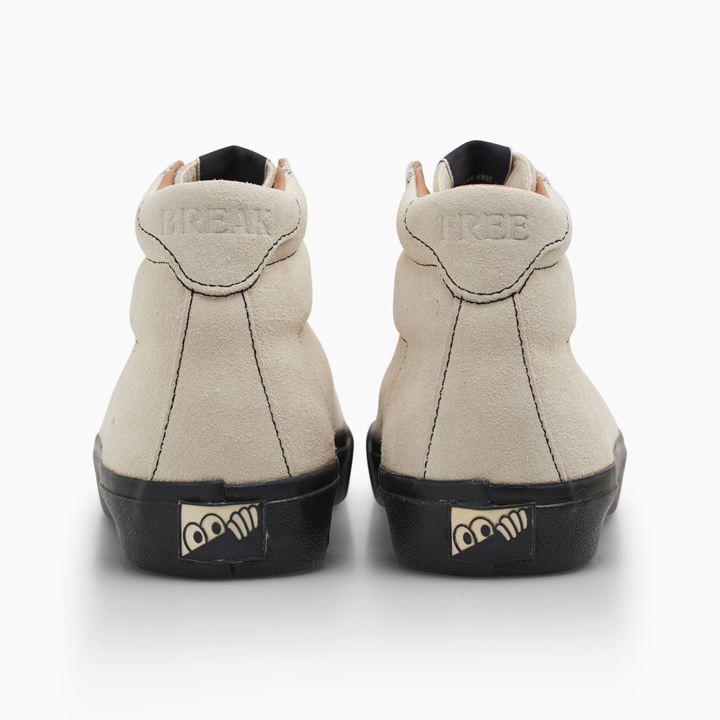 VM001-Hi Suede (White/Black/Black)